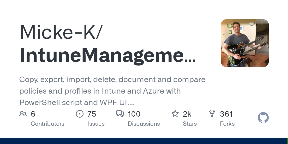 IntuneManagement preview
